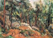 Im Wald Paul Cezanne